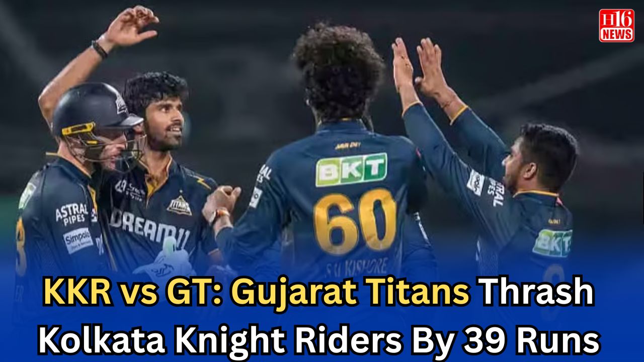 KKR vs GT: Gujarat Titans Thrash Kolkata Knight Riders By 39 Runs